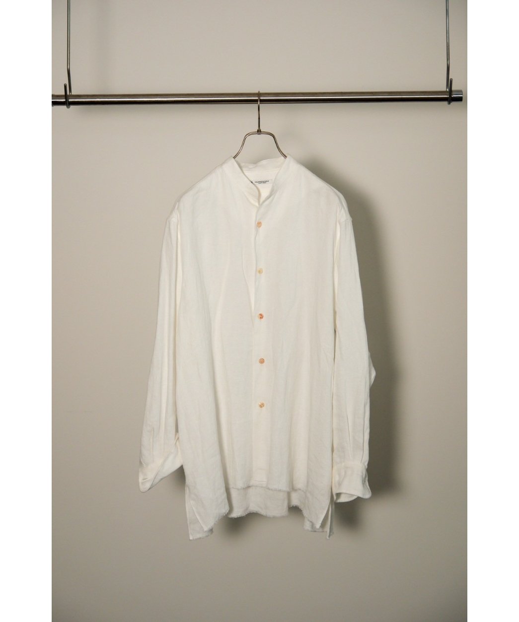 maatee&sons LINEN AMUNZEN FRINGE SHIRTS