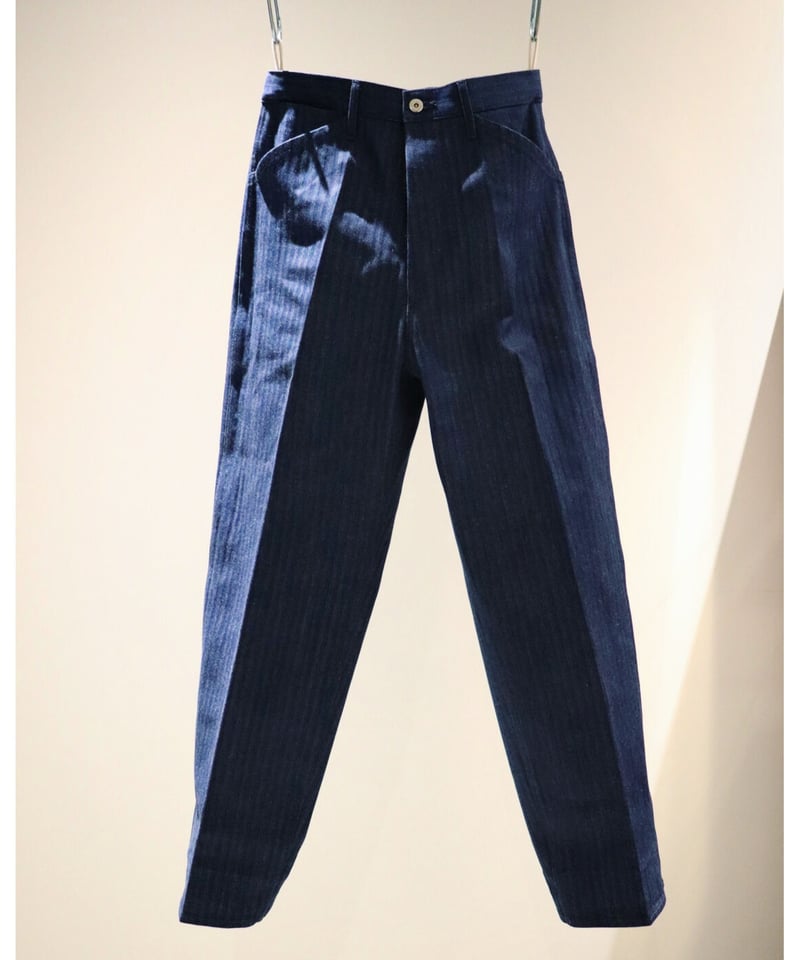 在庫一掃処分 (MAATEE & SONS) DENIM PT (HERRINGBORN) - パンツ