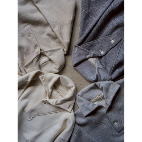 Olde Homesteader EXTRA COTTON FLEECE STAND NECK LONG SLEEVE