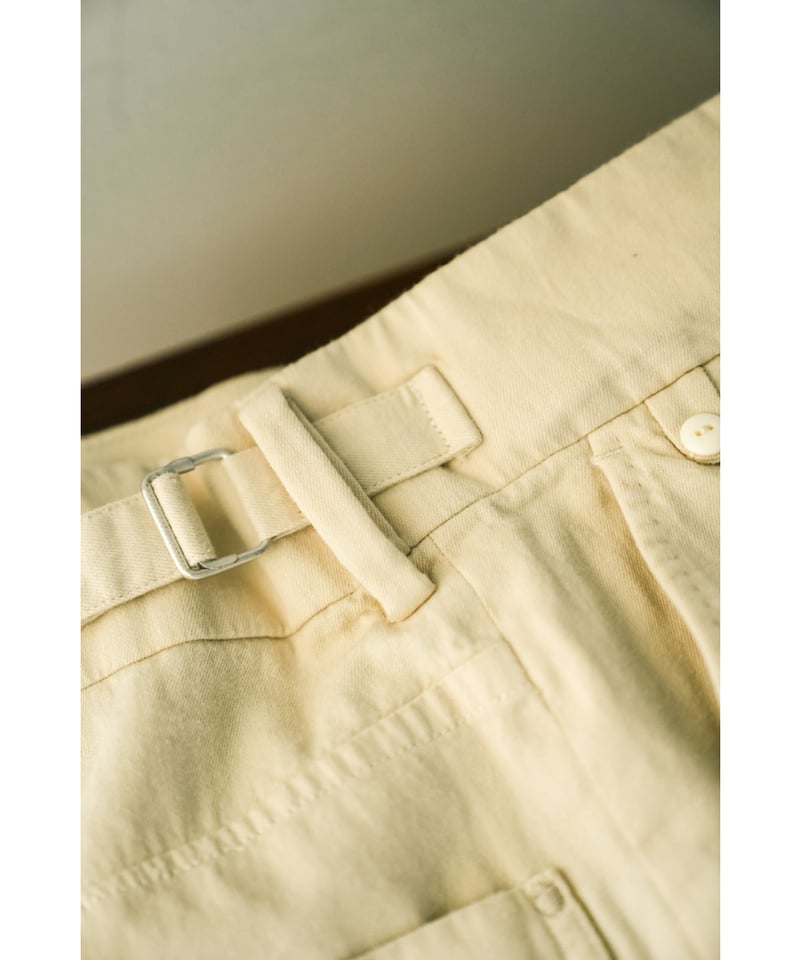 パンツ MAATEE&SONS / MARVERICK MAATEE&SONS マーティーアンドサンズ】MARVERICK 生成り