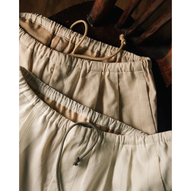 パンツ MAATEE&SONS Ex. C/Li STRIPE EASYSHORTS 2 MAATEE&SONS Ex. C/Li STRIPE EASY SHORTS | Muste