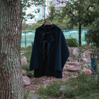 POSTELEGANT Cashmere Rever Hooded Coat | Muster