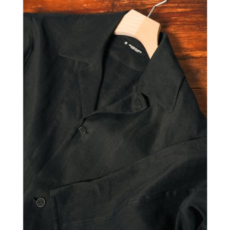 MAATEE&SONS "LINEN SILK二重織り" SHIRT JACKET