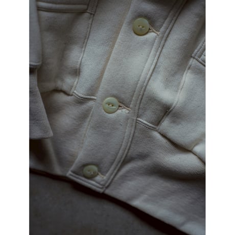 Olde Homesteader EXTRA COTTON FLEECE CARDIGAN