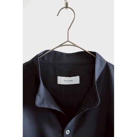 LEA BOBERG CL SHIRT - BRITISH WOOL CREPE