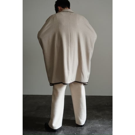 MAATEE&SONS Ex. "DEAD STOCK CASHMERE003" CAPE-MANTLE