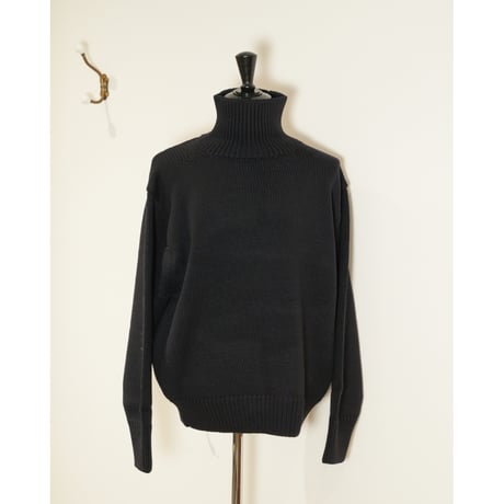 Olde H & Daughter WOOSTED WOOL TURTLE NECK P/O