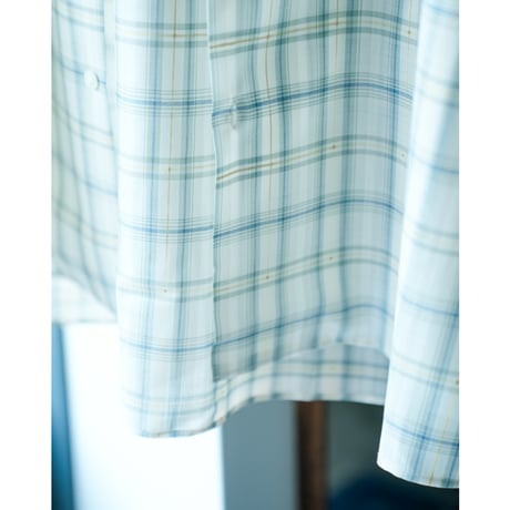 MAATEE&SONS  "H"WOOL OPEN COLLAR SHIRTS