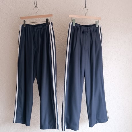 un/unbient Ex. SIDE LINE EASY TROUSERS -TAPERED-