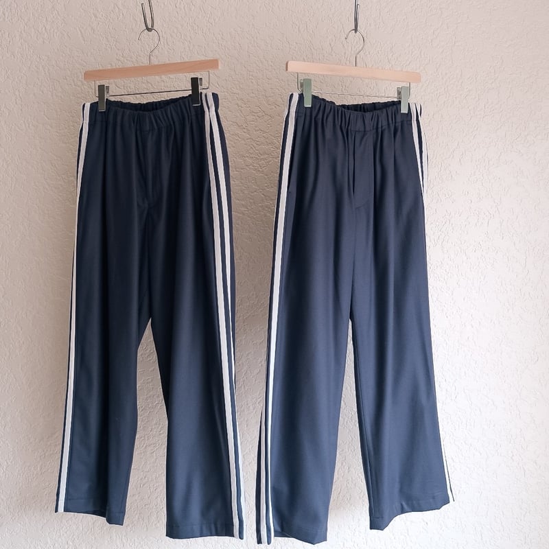un/unbient Ex. SIDE LINE EASY TROUSERS -TAPERED