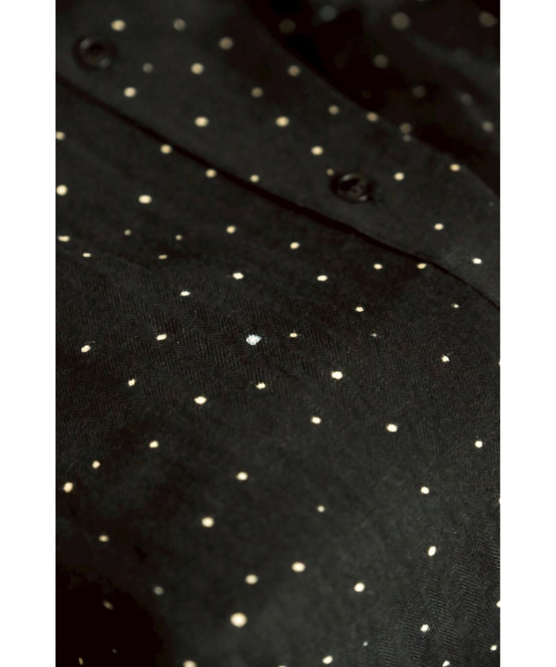 【25AW】【MAATEE&SONS】OP COLLLAR SHIRTS DOT DIMPLE | . 【NEW STOCK】 ◼︎MAATEE&SONS OP COLLAR SHIRTS