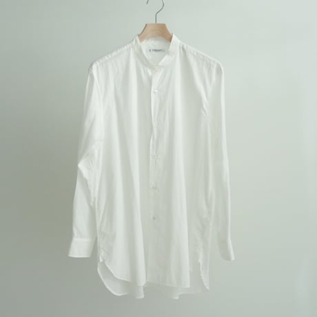 MAATEE&SONS "160番 TANSHI" 半無双BAND COLLAR SHIRTS