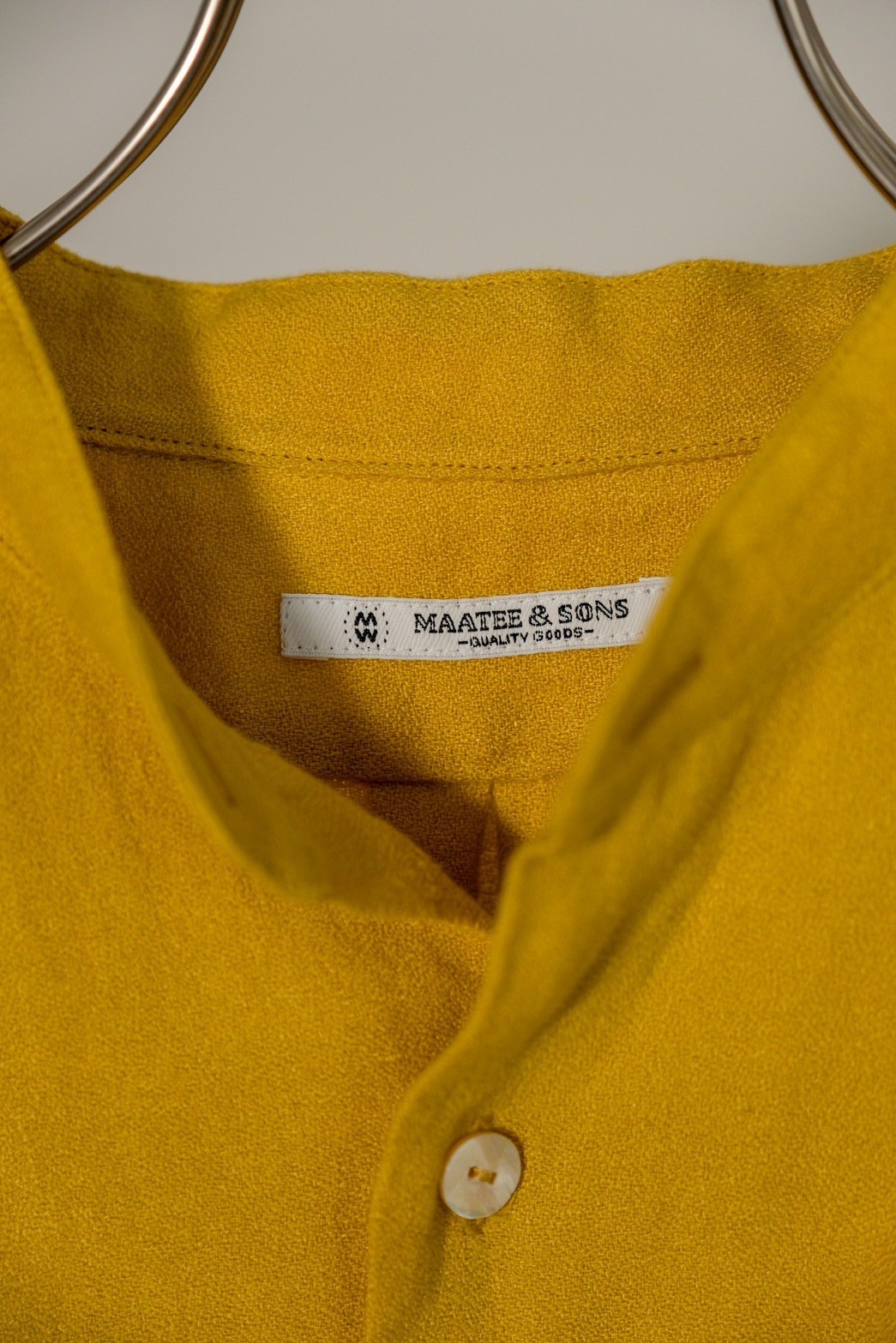 MAATEE&SONS LINEN GEORGETTE FRINGE SHIRTS | Mus