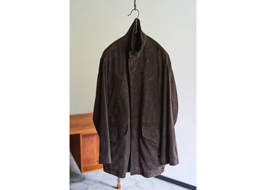MAATEE&SONS HAIR SUEDE ARMY JACKET | MusterWerk MAATEE&SONS HAIR SUEDE ARMY JACKET | MusterWerk