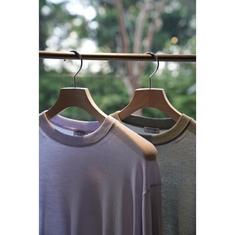 MAATEE&SONS SILK COTTON P/O SHEER SWEATER