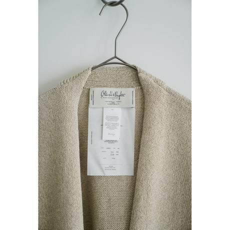 Olde H & Daughter SILK COTTON  BOAT NECK/HALF ZIP/CARDIGAN