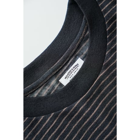 MAATEE&SONS L/S BORDER TEE