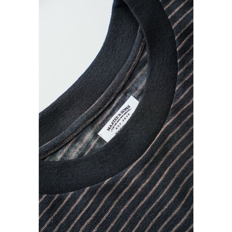 MAATEE&SONS L/S BORDER TEE | MusterWerk