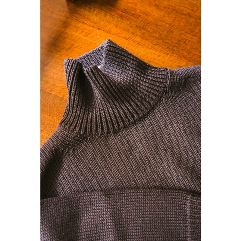 Olde H & Daughter WOOSTED WOOL TURTLE NECK P/O