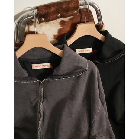 barbell object zip sweat