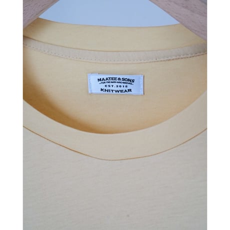 MAATEE&SONS 無双 CREW NECK L/S