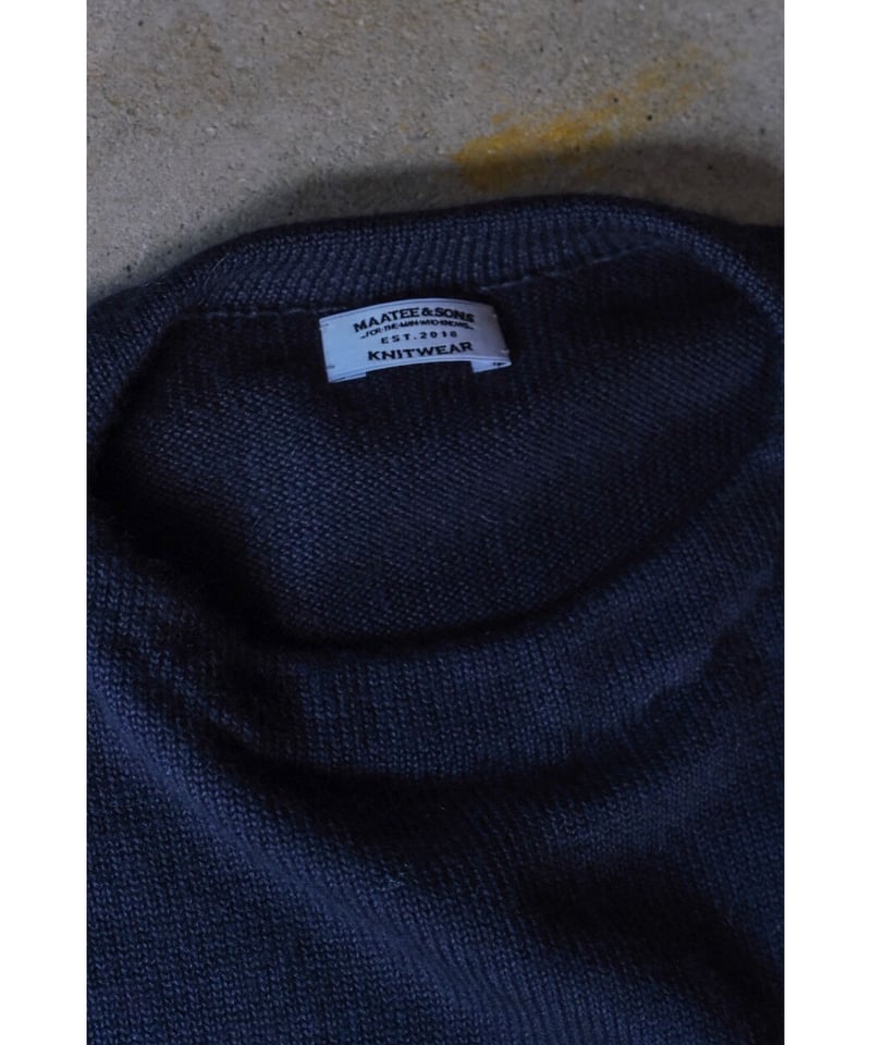 MAATEE&SONS CASHMERE SILK BOAT P/O SWEATER | Mu MAATEE&SONS CASHMERE SILK BOAT P/O SWEATER | Mu