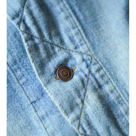 MAATEE&SONS DENIM SHIRTS COVERALL