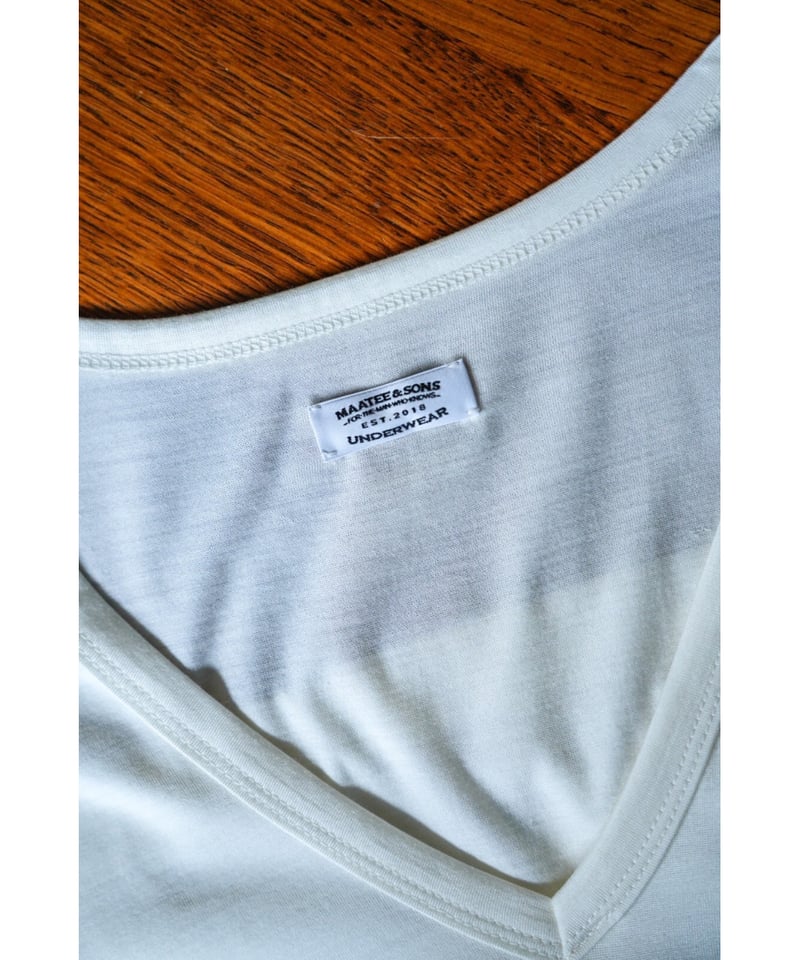 トップス MAATEE&SONS WASHABLE SILK BOAT NECK P/O MAATEE&SONS