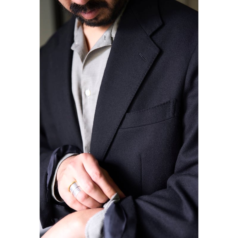 MAATEE&SONS 育てるCASHMERE JACKET MAATEE&SONS 育てるCASHMERE 等半袖 UNCONSTECTED JACKET