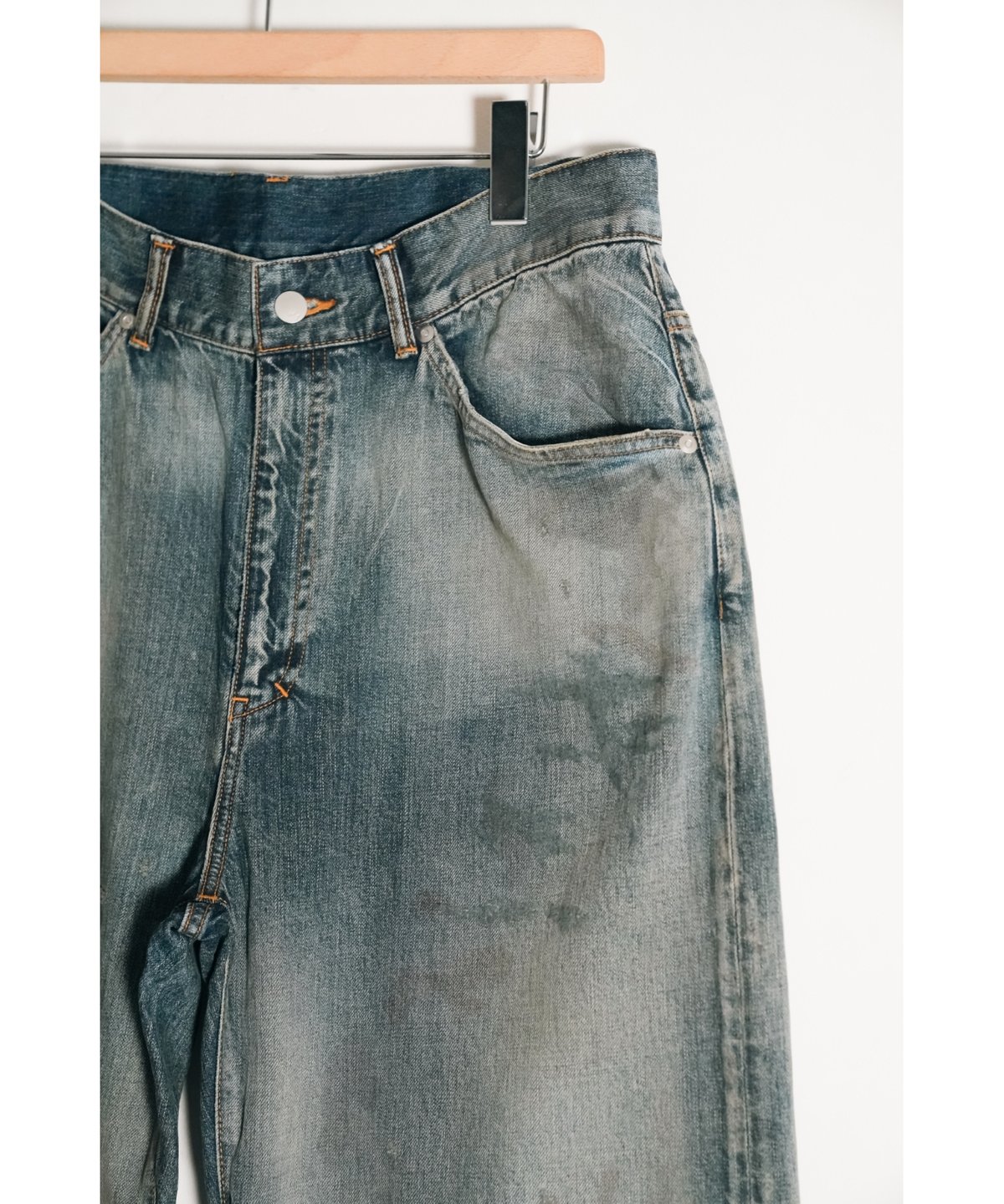 パンツ ANCELLM AGINGTAPERED5PDENIMPANTS 2 2025AW】 ANCELLM (アンセルム) 