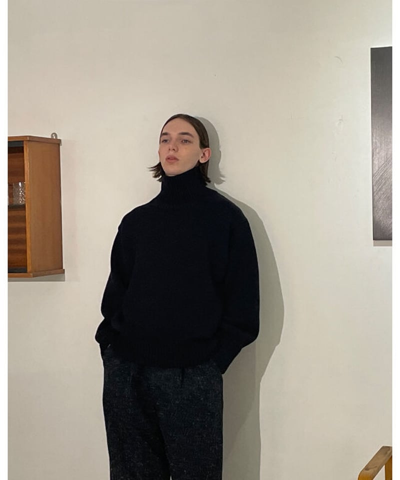 Olde H & Daughter WOOSTED WOOL TURTLE NECK P/O Olde H & Daughter WOOSTED WOOL TURTLE NECK P/O