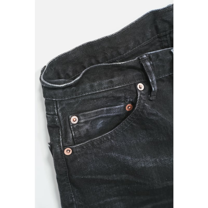 cantate Denim Flare Trousers (VINTAGE WASH) | M