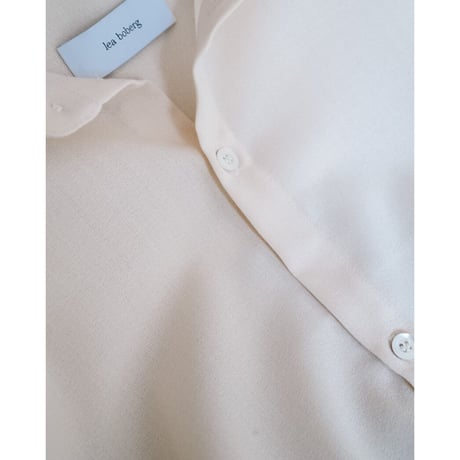 LEA BOBERG S.C. SHIRT - WOOL CREPE