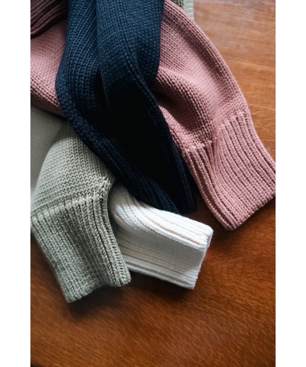トップス Olde H & Daughter WOOSTED WOOL CREW NECK Olde H & Daughter WOOSTED WOOL CREW NECK