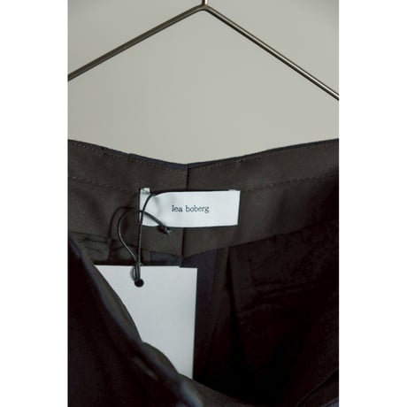 LEA BOBERG D.P. TROUSERS - BRITISH WOOL CREPE