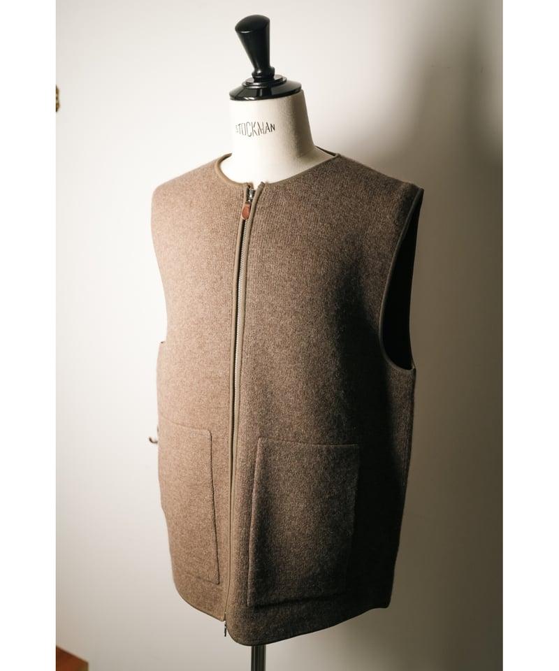 WALENODE innocent YAK Zip up vest | MusterWerk WALENODE innocent YAK Zip up vest | MusterWerk