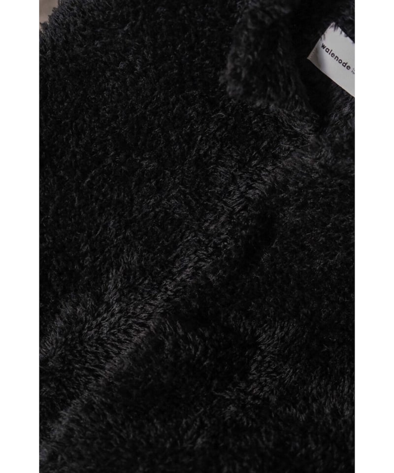 トップス walenode Ex. baby alpaca fur VEST walenode Ex.royal baby alpaca fur VEST