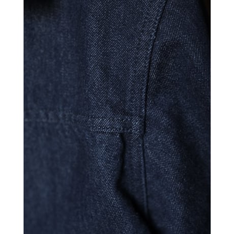The CLASIK Ex. SOFT CASHMERE DENIM ZIP WORK JACKET