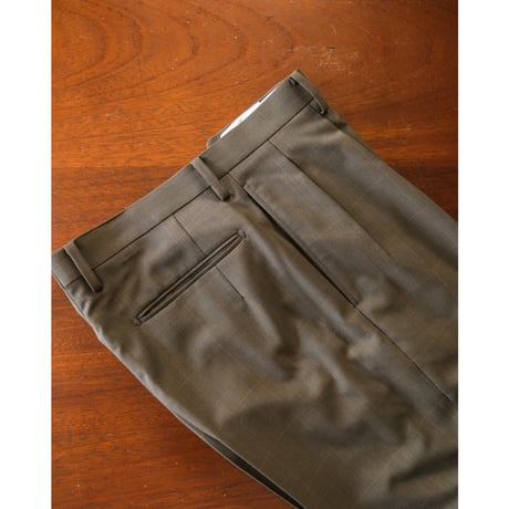 MAATEE&SONS FOREVER SLACKS TYPE2  "WOOL PINCHECK"