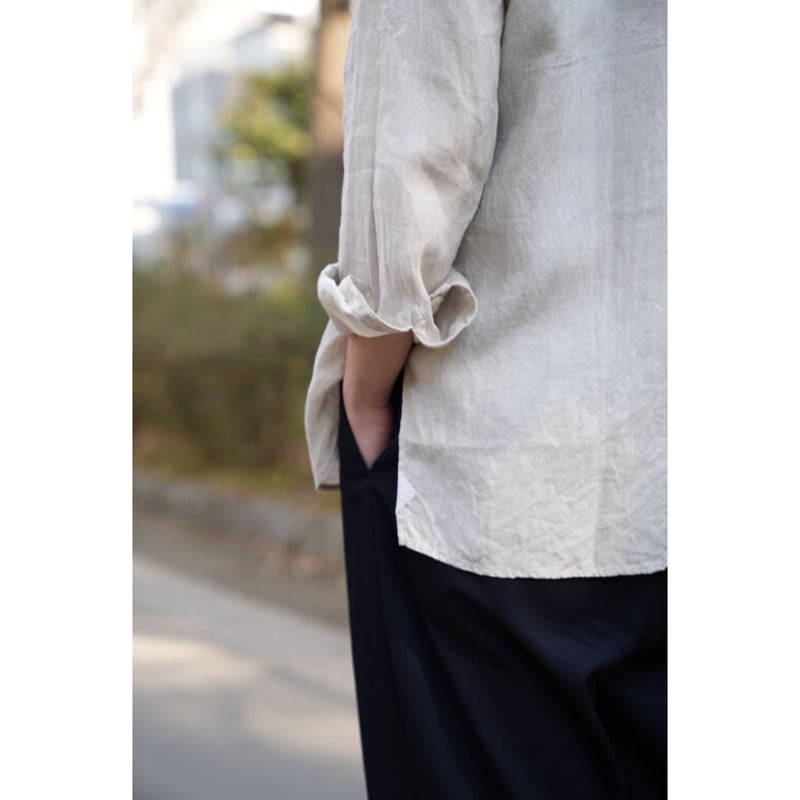 Aquellos Ojos Verdes Ex. Top dressed Linen Cla
