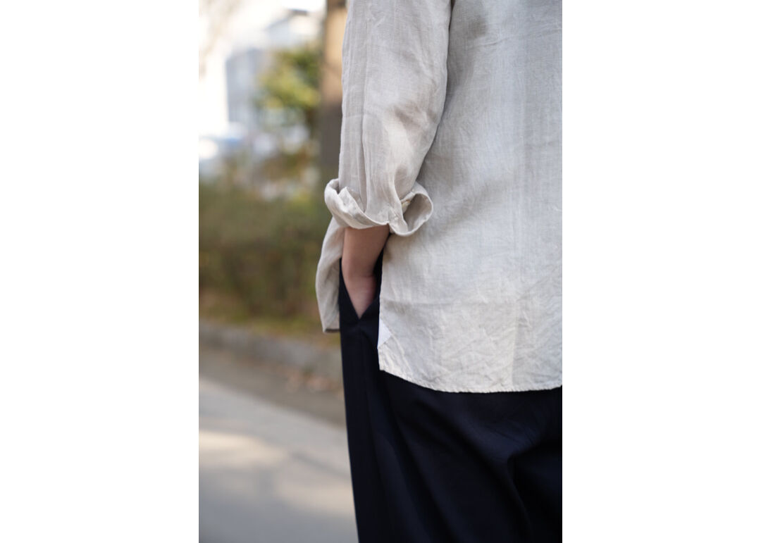 Aquellos Ojos Verdes Ex. Top dressed Linen Cla