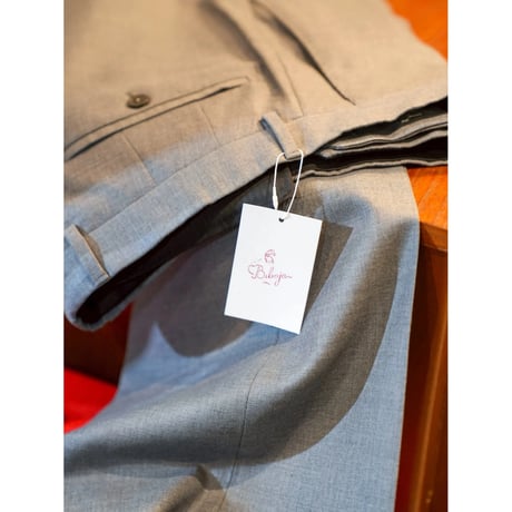 BIBOJA High Waisted Flare Trousers - No Pleat/Slanted Pockets