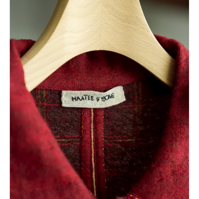 MAATEE&SONS GUPTA WOOL W FACE COVERALL | Muste