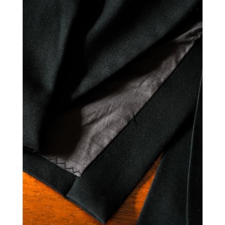 nonnotte Wool Gabardine Draping No Collar N Jacket