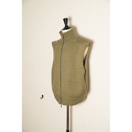 Olde H & Daughter Ex. WOOSTED WOOL DRIVERS KNIT VEST