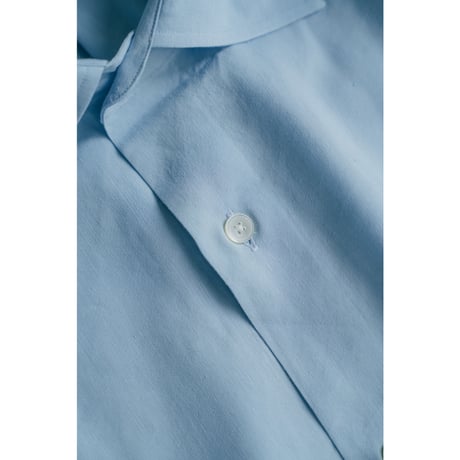 MAATEE&SONS SEMI WIDE SPREAD SHIRTS "極HEMPSILK"
