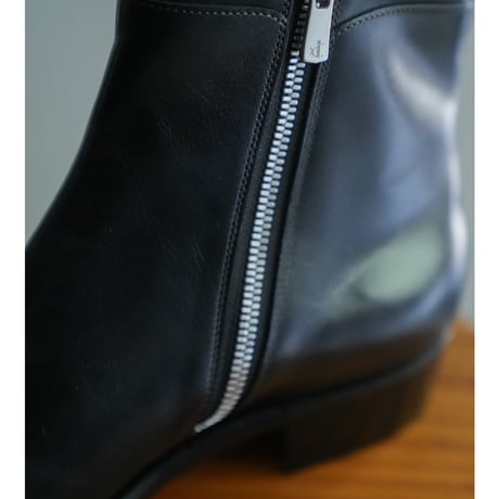 Post Production Side Zip Boots "Italian calf"