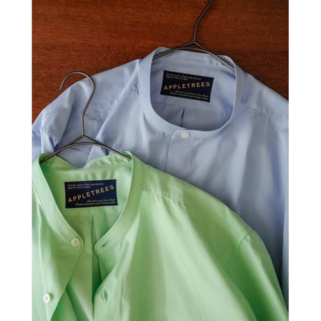APPLETREES OPEN TRAVELER SHIRTS BAND COLLAR