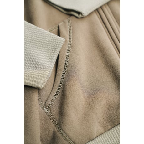 YE OLDE & NEW MAN TERRYBACK JERSEY HOODED FULL ZIP TOP