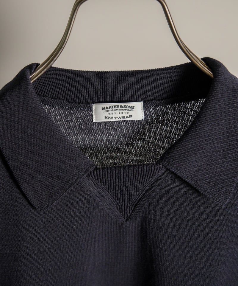 MAATEE&SONS POLO SWEATER | MusterWerk MAATEE&SONS POLO SWEATER | MusterWerk